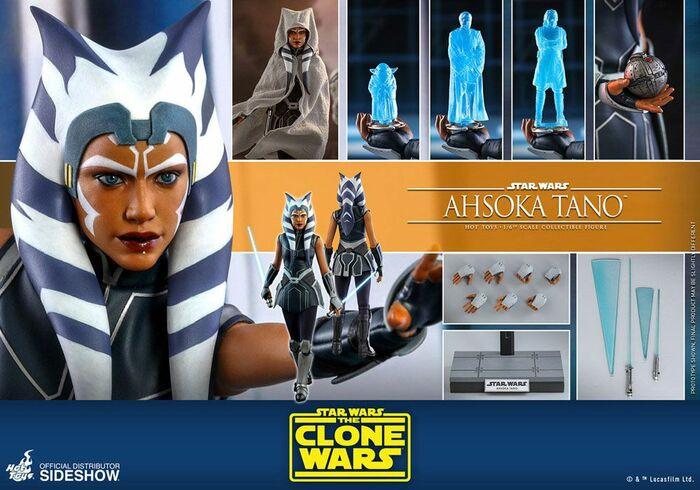 STAR WARS - The Clone Wars - Ahsoka Tano 1/6 Action Figure 12" TMS021