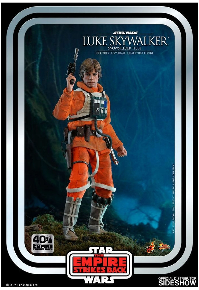 STAR WARS - Episode V - Luke Skywalker Snowspeeder Pilot 1/6 Action Figure 12" MMS585