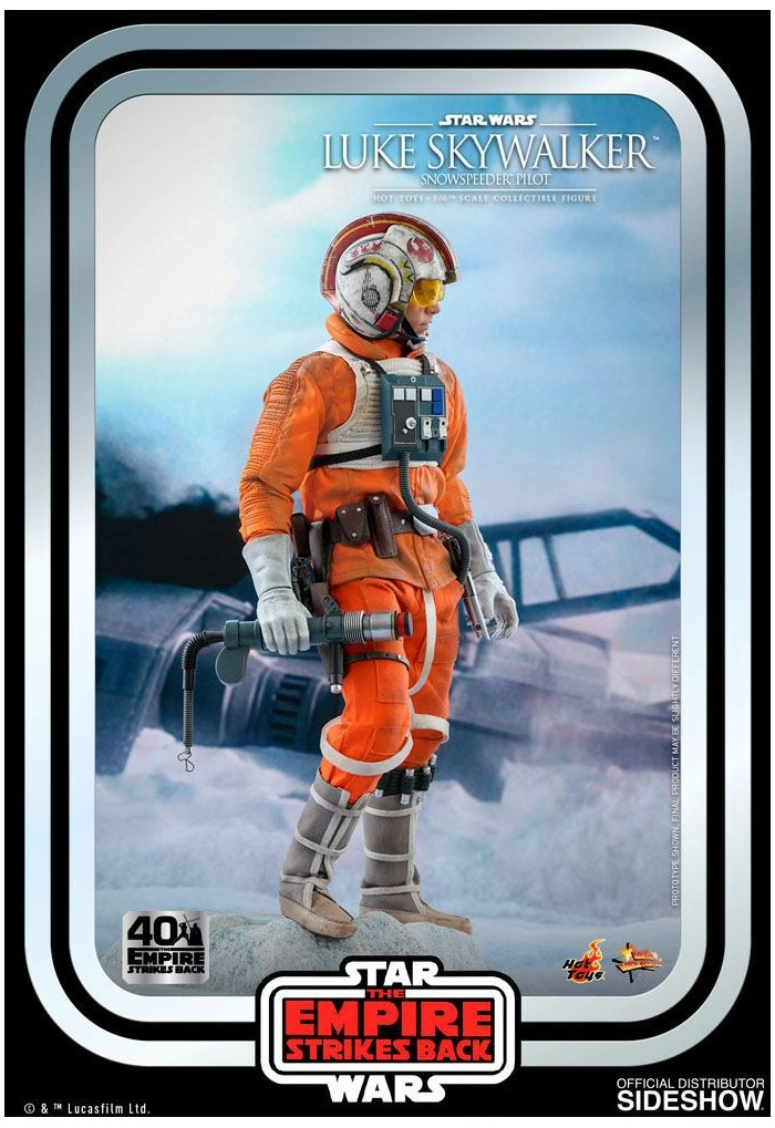 STAR WARS - Episode V - Luke Skywalker Snowspeeder Pilot 1/6 Action Figure 12" MMS585