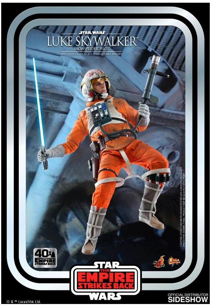 STAR WARS - Episode V - Luke Skywalker Snowspeeder Pilot 1/6 Action Figure 12" MMS585