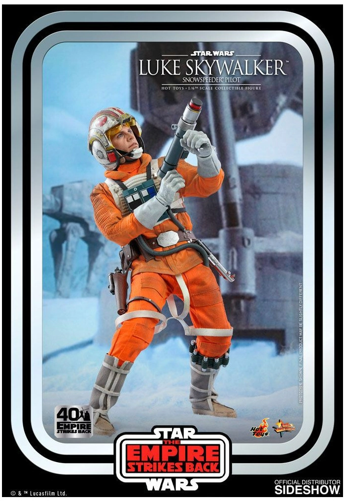 STAR WARS - Episode V - Luke Skywalker Snowspeeder Pilot 1/6 Action Figure 12" MMS585