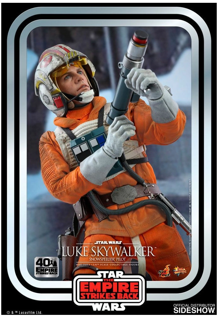 STAR WARS - Episode V - Luke Skywalker Snowspeeder Pilot 1/6 Action Figure 12" MMS585