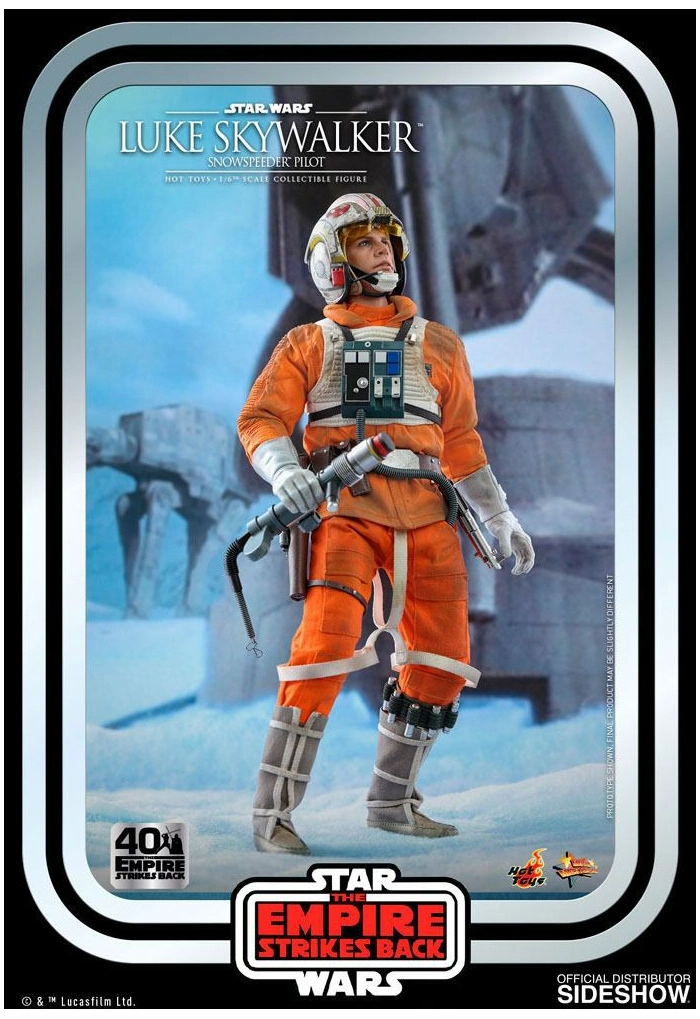 STAR WARS - Episode V - Luke Skywalker Snowspeeder Pilot 1/6 Action Figure 12" MMS585