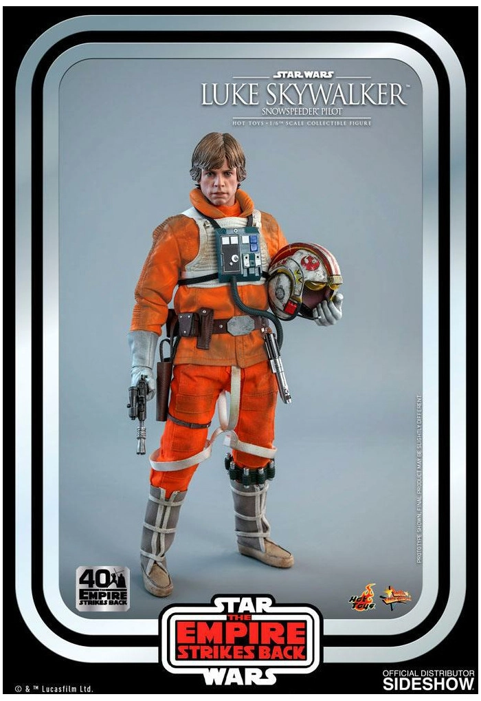STAR WARS - Episode V - Luke Skywalker Snowspeeder Pilot 1/6 Action Figure 12" MMS585
