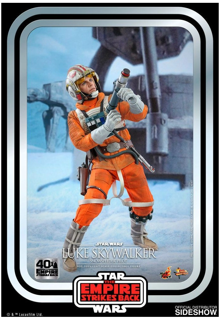 STAR WARS - Episode V - Luke Skywalker Snowspeeder Pilot 1/6 Action Figure 12" MMS585