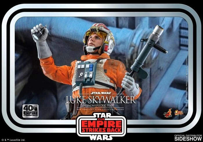 STAR WARS - Episode V - Luke Skywalker Snowspeeder Pilot 1/6 Action Figure 12" MMS585
