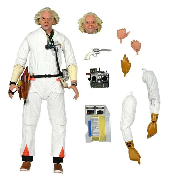 RITORNO AL FUTURO - Back to the Future - Doc Brown 1985 Ultimate Action Figure