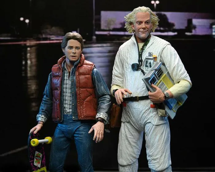 RITORNO AL FUTURO - Back to the Future - Doc Brown 1985 Ultimate Action Figure