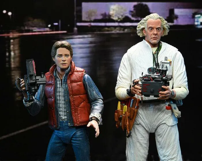 RITORNO AL FUTURO - Back to the Future - Doc Brown 1985 Ultimate Action Figure