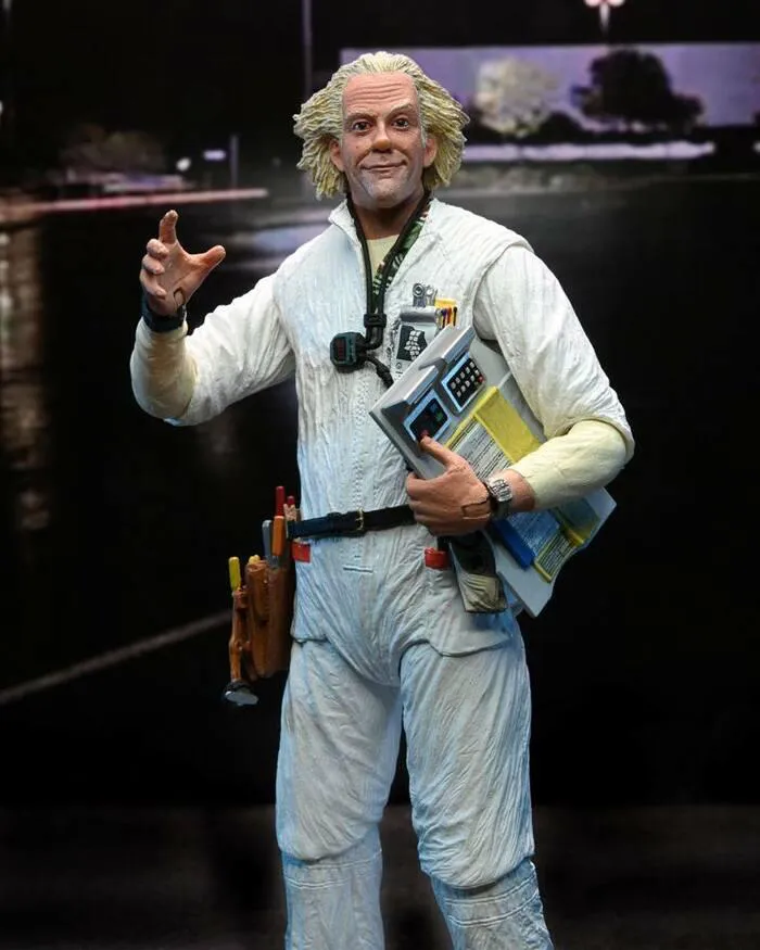 RITORNO AL FUTURO - Back to the Future - Doc Brown 1985 Ultimate Action Figure