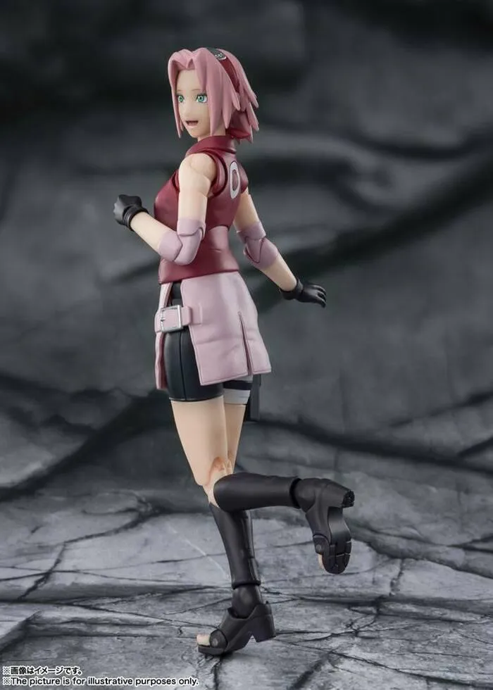 NARUTO SHIPPUDEN - Inheritor of Tsunade's indominable will - Sakura Haruno S.H. Figuarts Action Figure