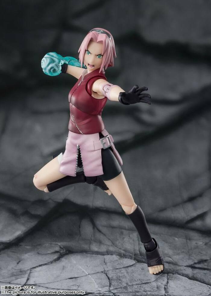 NARUTO SHIPPUDEN - Inheritor of Tsunade's indominable will - Sakura Haruno S.H. Figuarts Action Figure