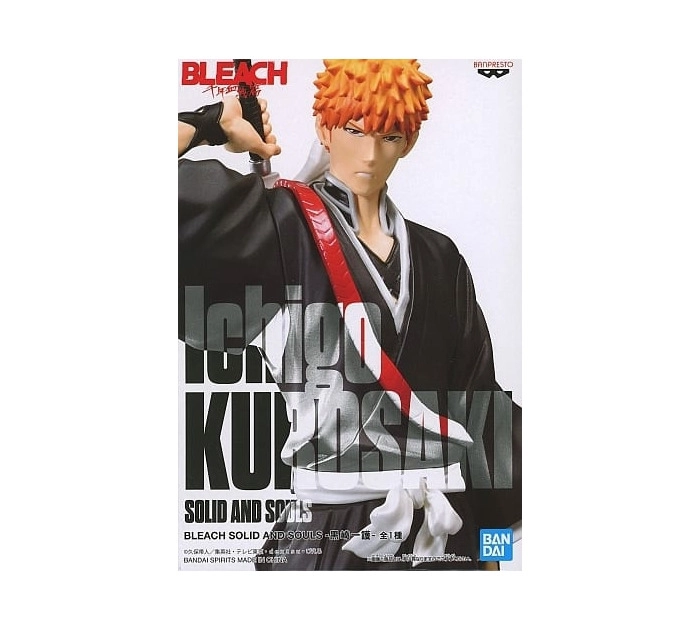 BLEACH - Solid and Souls Ichigo Kurosaki Pvc Figure