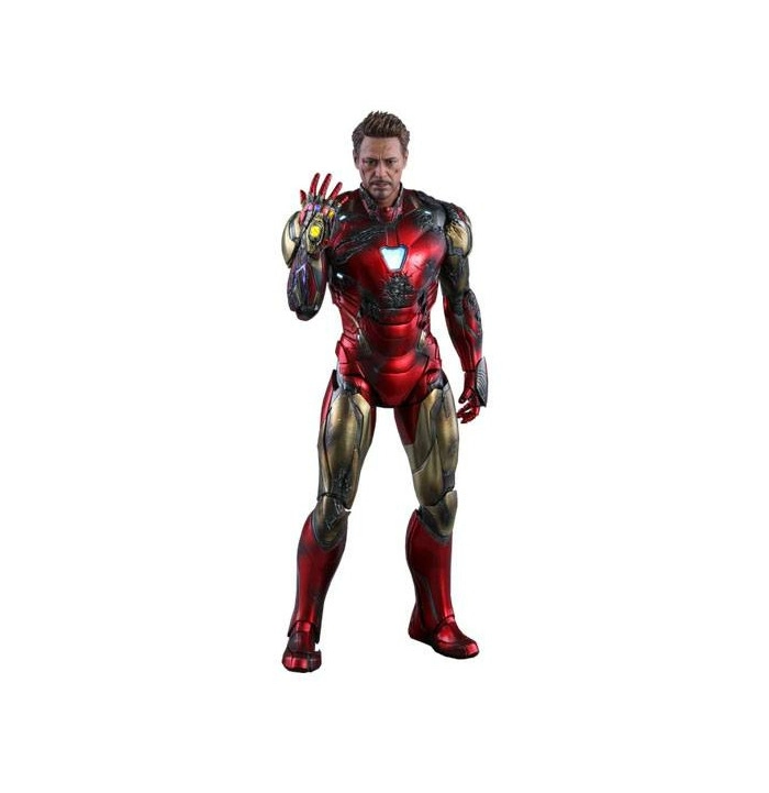 MARVEL - Avengers Endgame - Iron Man Mark LXXXV Battle Damaged Ver. 1/6 Action Figure 12" Diecast MMS543 D33