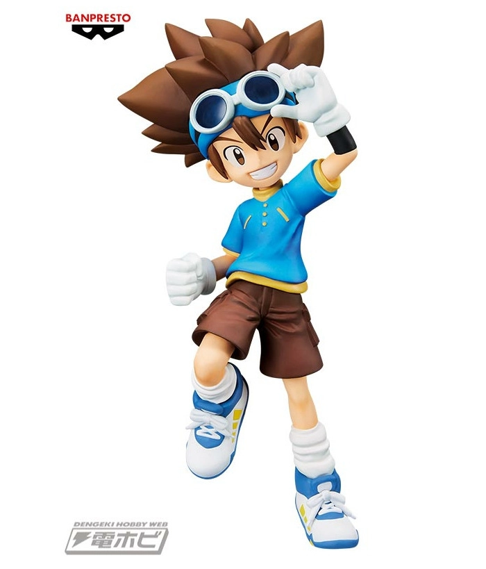 DIGIMON ADVENTURE - Archives - Taichi Pvc Figure - Damaged Box