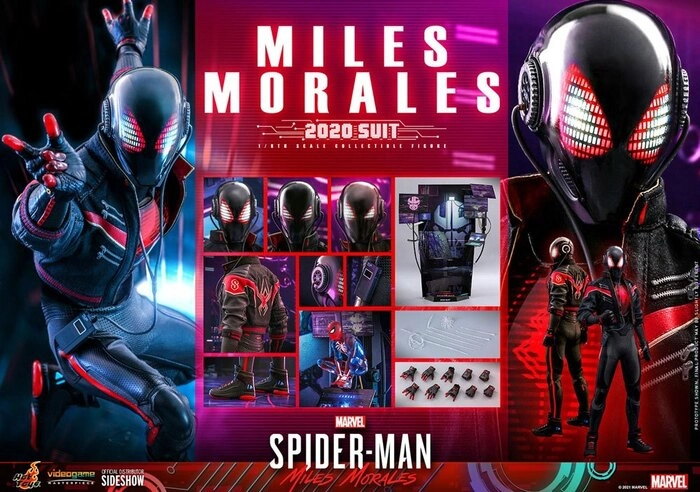 MARVEL - Spider-Man Video Game - Miles Morales 2020 Suit 1/6 Action Figure 12" VGM49
