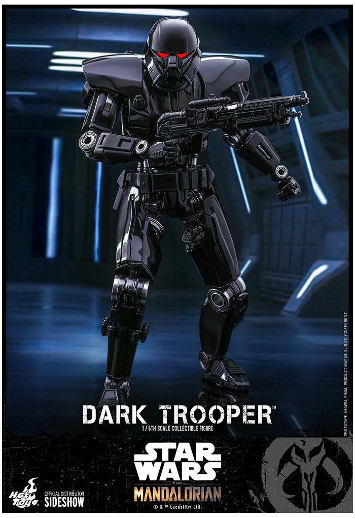 STAR WARS - The Mandalorian - Dark Trooper 1/6 Action Figure 12" TMS032