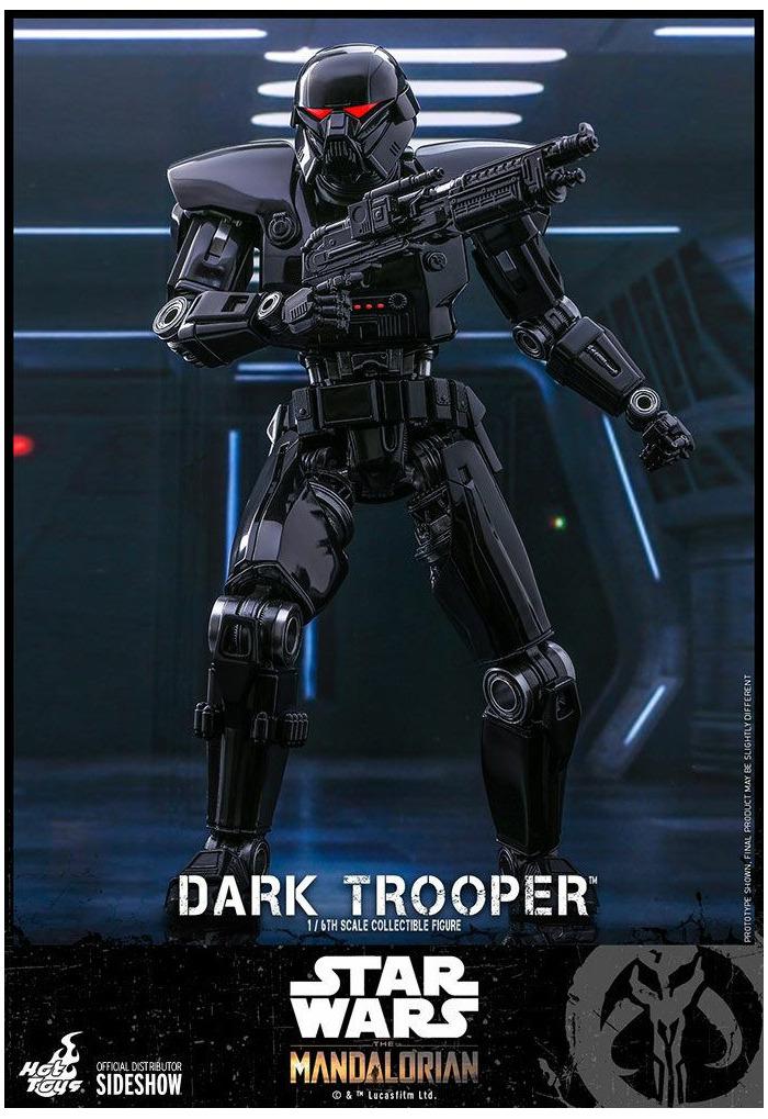 STAR WARS - The Mandalorian - Dark Trooper 1/6 Action Figure 12" TMS032