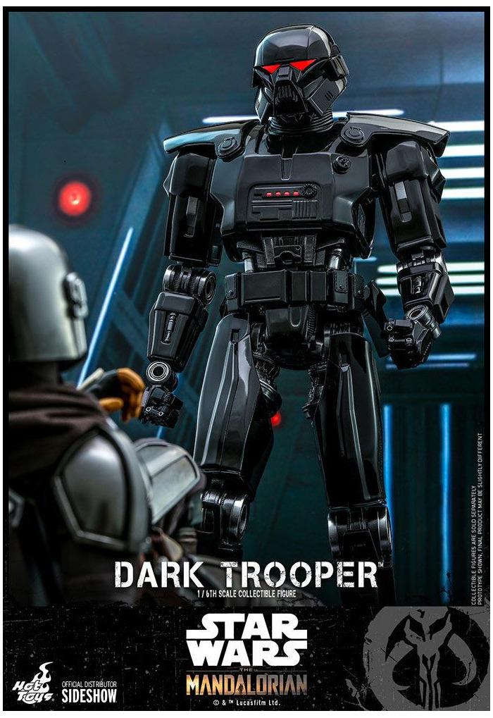 STAR WARS - The Mandalorian - Dark Trooper 1/6 Action Figure 12" TMS032