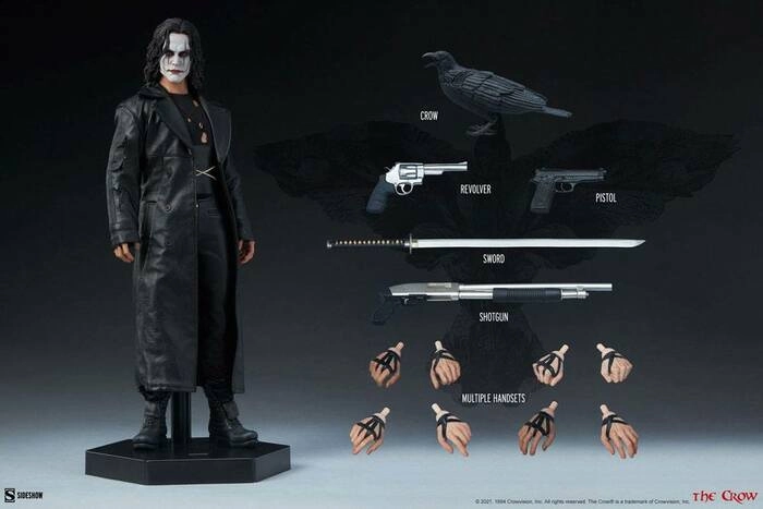 THE CROW - Eric Draven Brandon Lee 1/6 Action Figure 12"