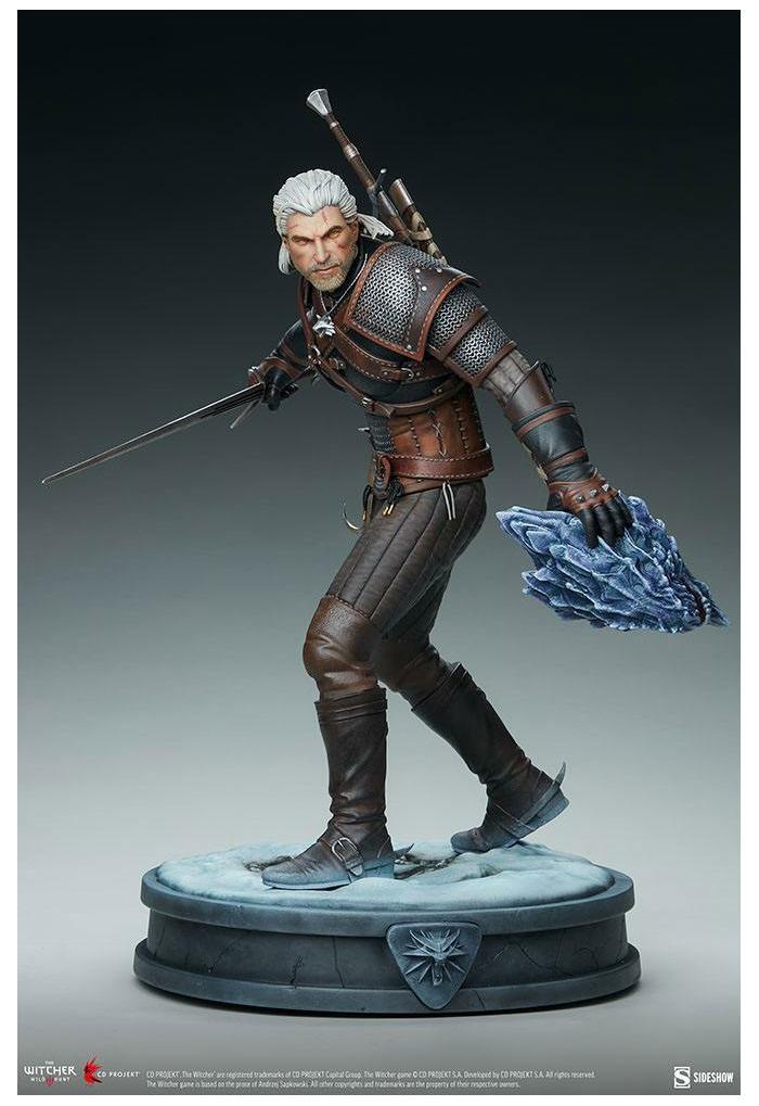 THE WITCHER 3 - Wild Hunt - Geralt Polystone Statue