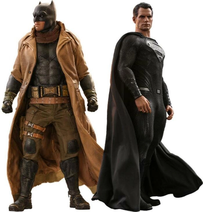 DC COMICS - Zack Snyder's Justice League - Knightmare Batman and Superman 2-Pack 1/6 Action Figure 12" TMS038