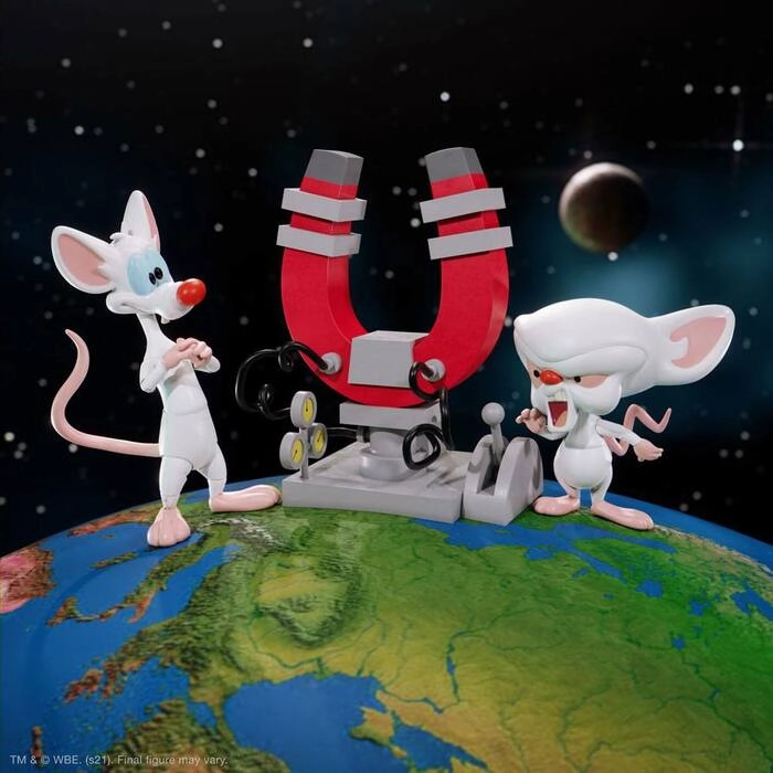 ANIMANIACS - Brain Ultimates Action Figure