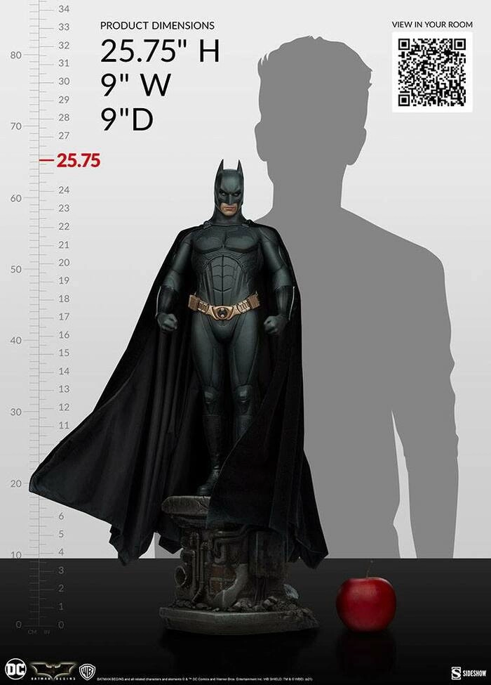 BATMAN - Batman Begins - Batman Premium Format Figure 1/4 Statue
