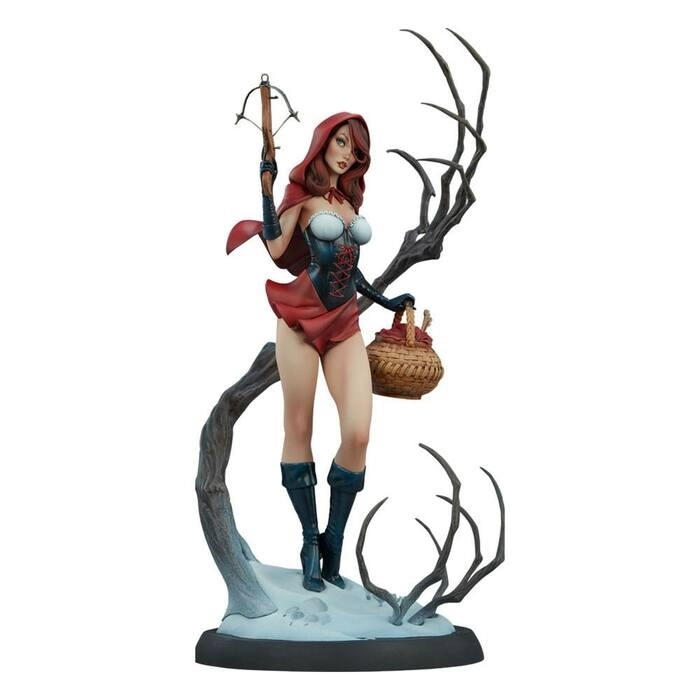 FAIRYTALE FANTASIES COLLECTION - Red Riding Hood Polystone Statue