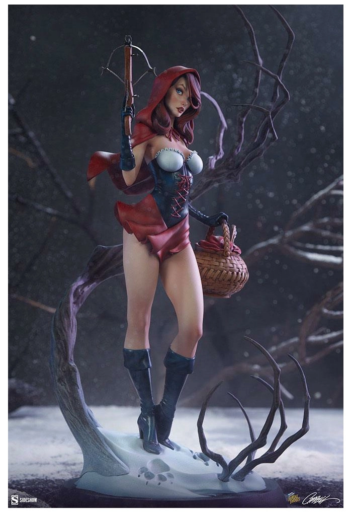 FAIRYTALE FANTASIES COLLECTION - Red Riding Hood Polystone Statue