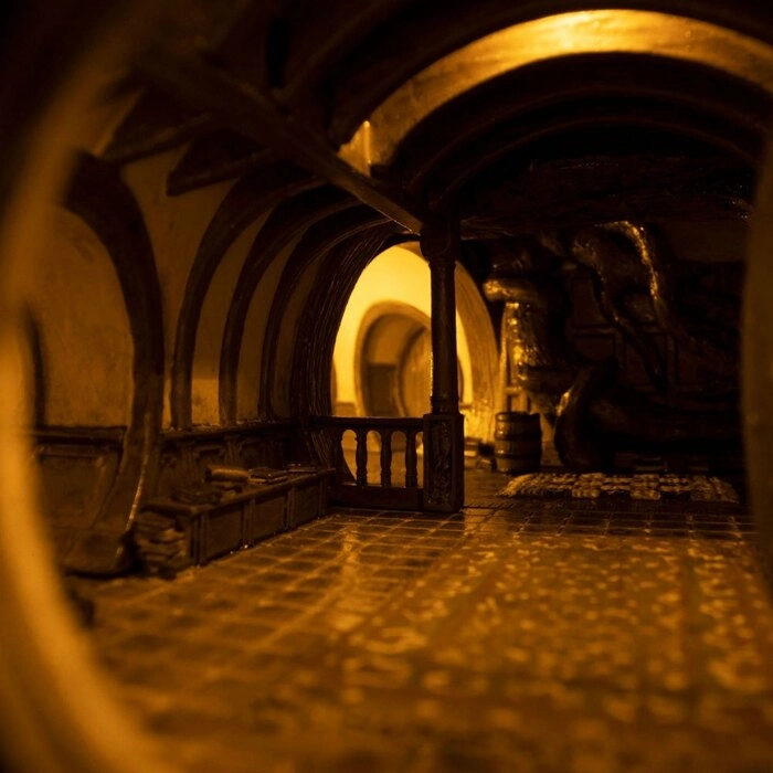 LORD OF THE RINGS - Bag End on the Hill Limited Edition Polystone Statue