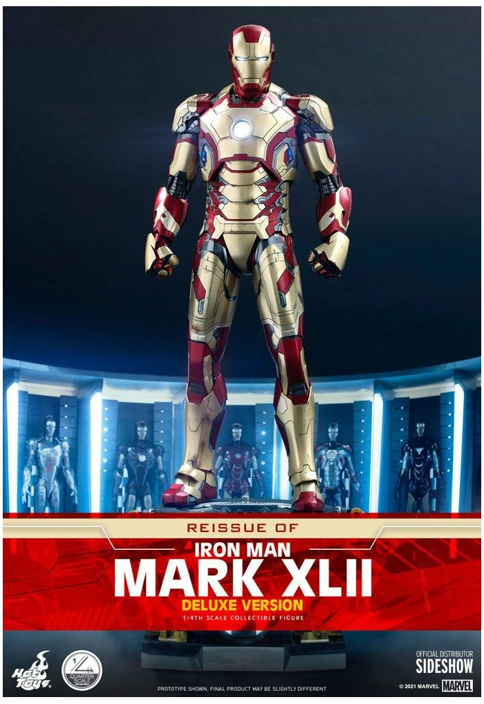 IRON MAN 3 - Mark XLII Deluxe Ver. 1/4 Action Figure