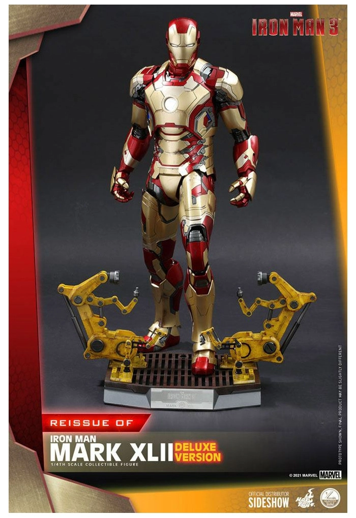 IRON MAN 3 - Mark XLII Deluxe Ver. 1/4 Action Figure