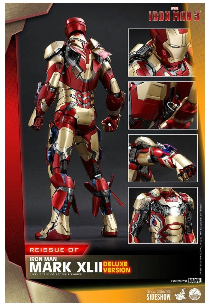 IRON MAN 3 - Mark XLII Deluxe Ver. 1/4 Action Figure