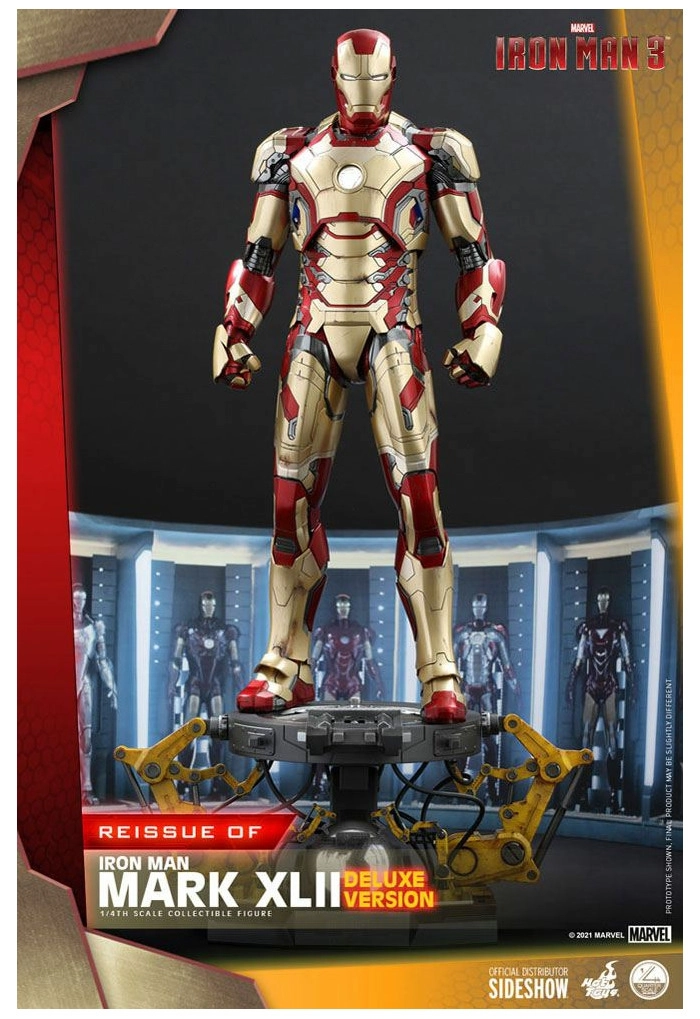 IRON MAN 3 - Mark XLII Deluxe Ver. 1/4 Action Figure