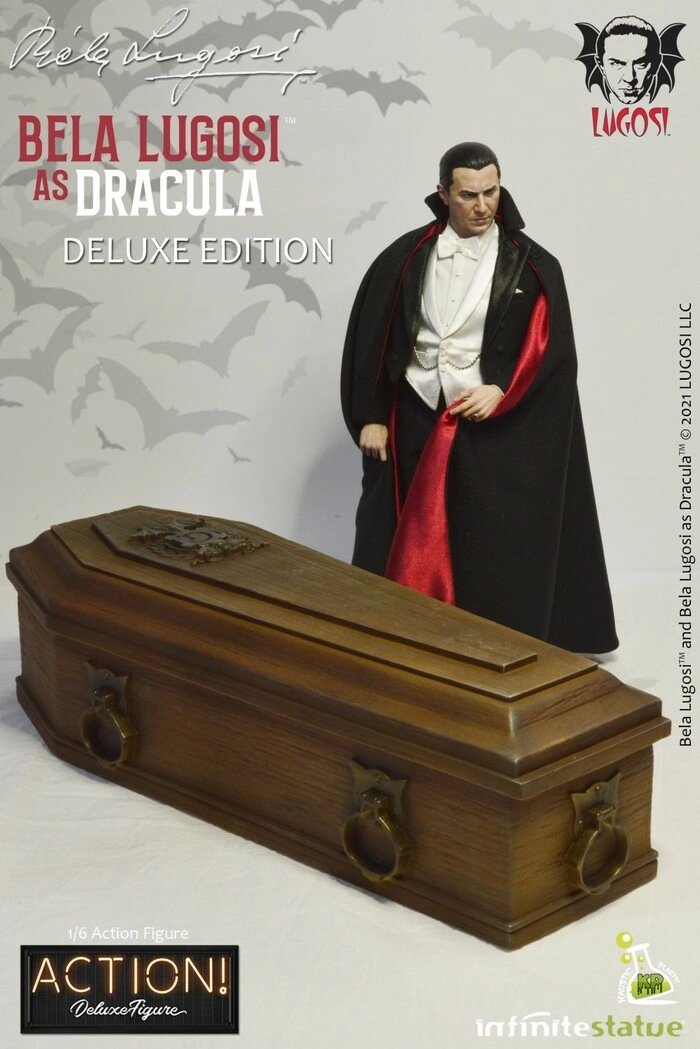 DRACULA - Bela Lugosi as Dracula 1/6 Action Figure 12" Deluxe Edition