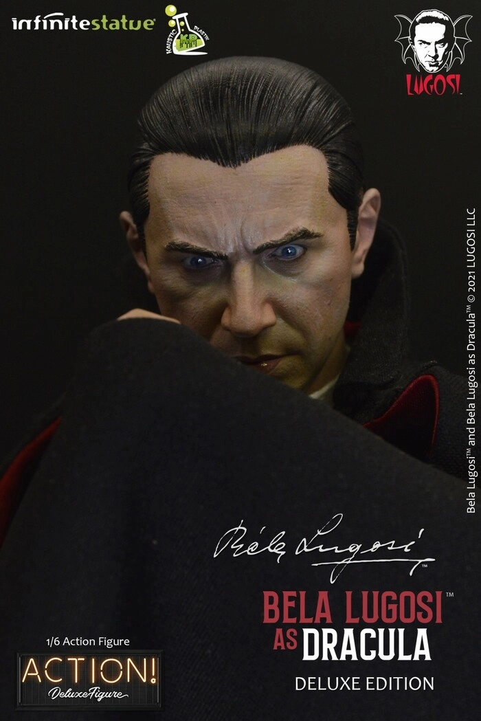 DRACULA - Bela Lugosi as Dracula 1/6 Action Figure 12" Deluxe Edition