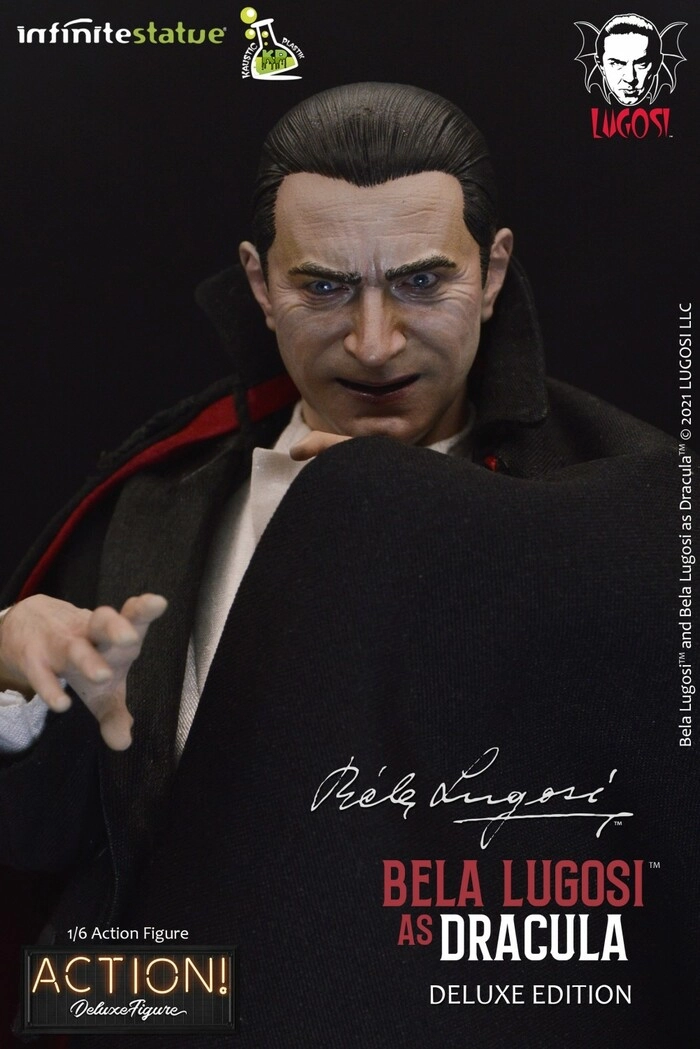 DRACULA - Bela Lugosi as Dracula 1/6 Action Figure 12" Deluxe Edition