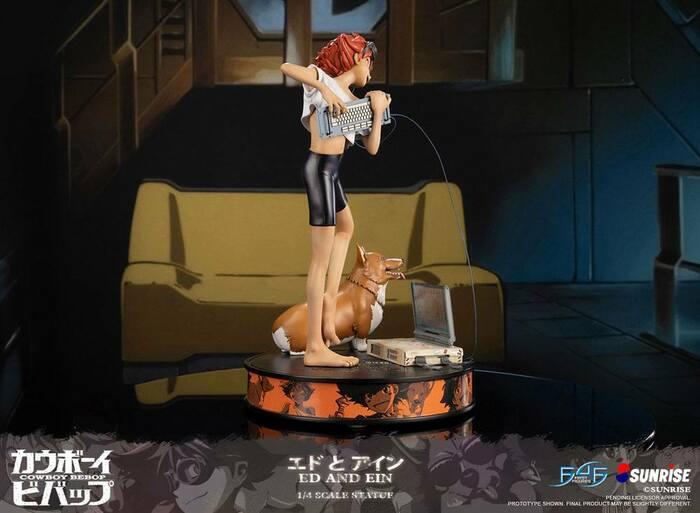 COWBOY BEBOP - Ed & Ein 1/4 Polystone Statue Statue