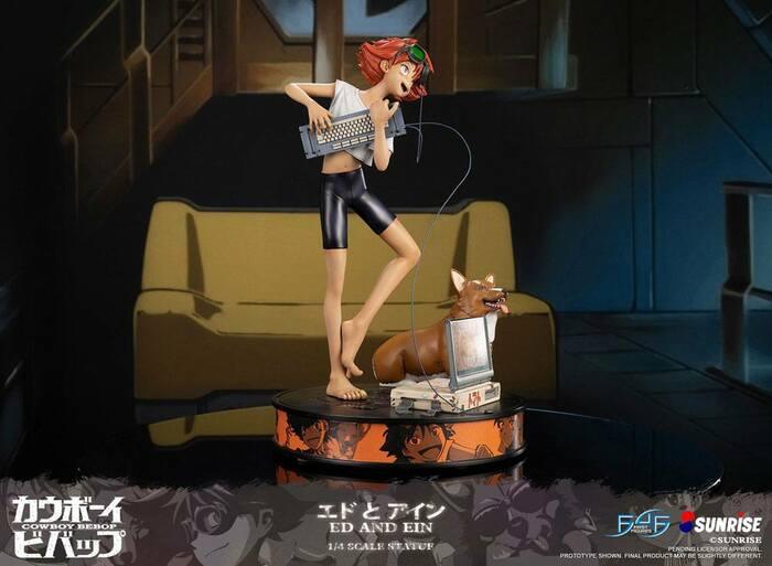 COWBOY BEBOP - Ed & Ein 1/4 Polystone Statue Statue