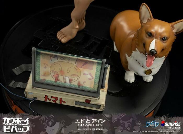COWBOY BEBOP - Ed & Ein 1/4 Polystone Statue Statue