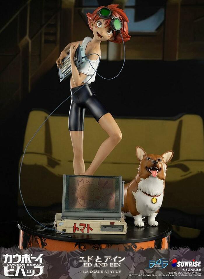 COWBOY BEBOP - Ed & Ein 1/4 Polystone Statue Statue