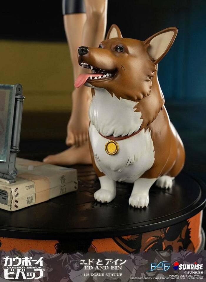 COWBOY BEBOP - Ed & Ein 1/4 Polystone Statue Statue