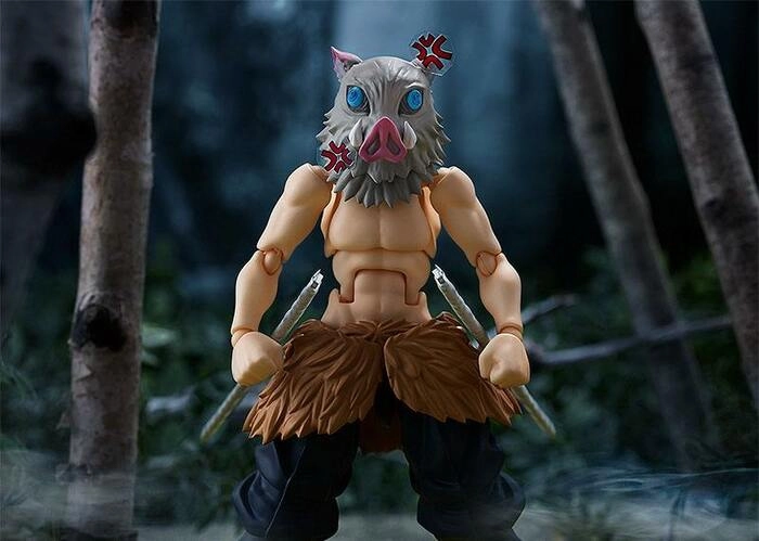 DEMON SLAYER - KIMETSU NO YAIBA - Inosuke Hashibira DX Edition Figma Action Figure # 533-DX
