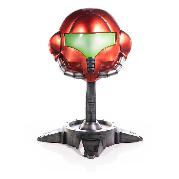 METROID PRIME - Samus Helmet Polystone Statue Replica