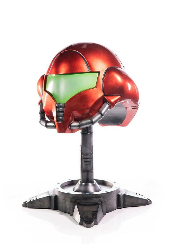 METROID PRIME - Samus Helmet Polystone Statue Replica