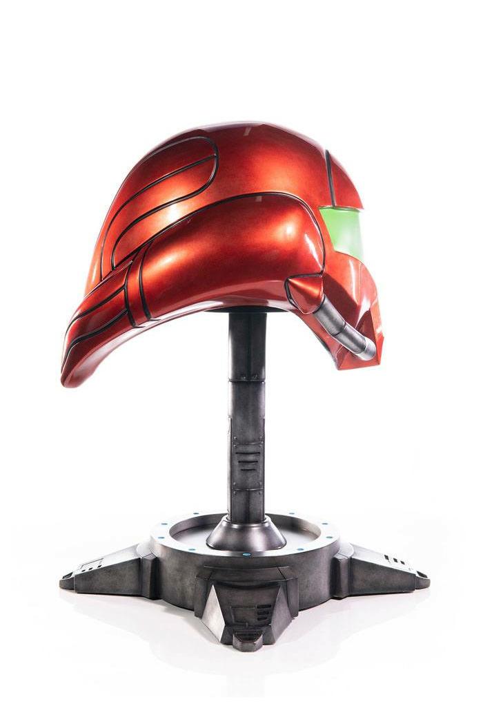METROID PRIME - Samus Helmet Polystone Statue Replica