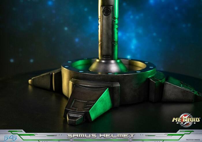 METROID PRIME - Samus Helmet Polystone Statue Replica