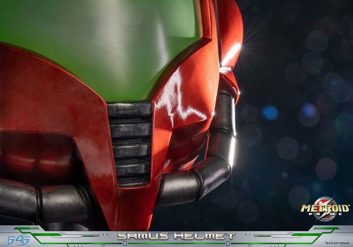 METROID PRIME - Samus Helmet Polystone Statue Replica