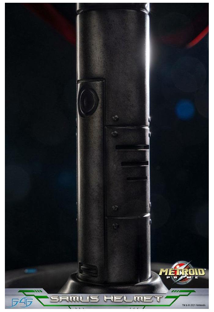 METROID PRIME - Samus Helmet Polystone Statue Replica